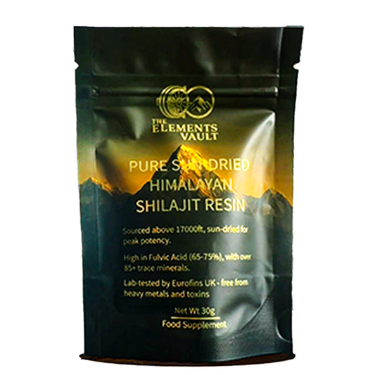 Pure Himalayan Shilajit Resin – 2-Month Supply | 4-Step Purified & Eurofins Lab-Verified