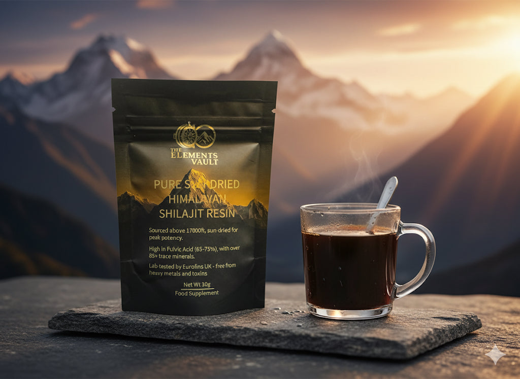 The Elements Vault | Pure Himalayan Shilajit Resin