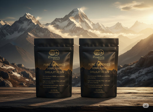 Couples TEV Bundle – 2 × 30g Pure Himalayan Shilajit Resin | 2 Month Supply for Two