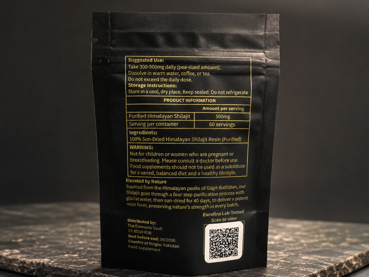 TEV Duo Bundle – 2 × 30g Pure Himalayan Shilajit Resin