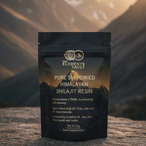 1 Month Supply - Pure Himalayan Shilajit Resin 4 step purified & Lab tested